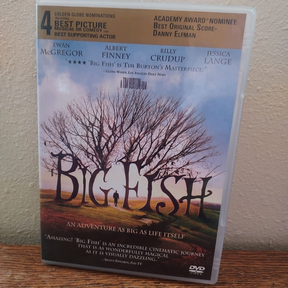 Big Fish (DVD, 2003) Pre-Owned Tested Working Great Condition Great Movie